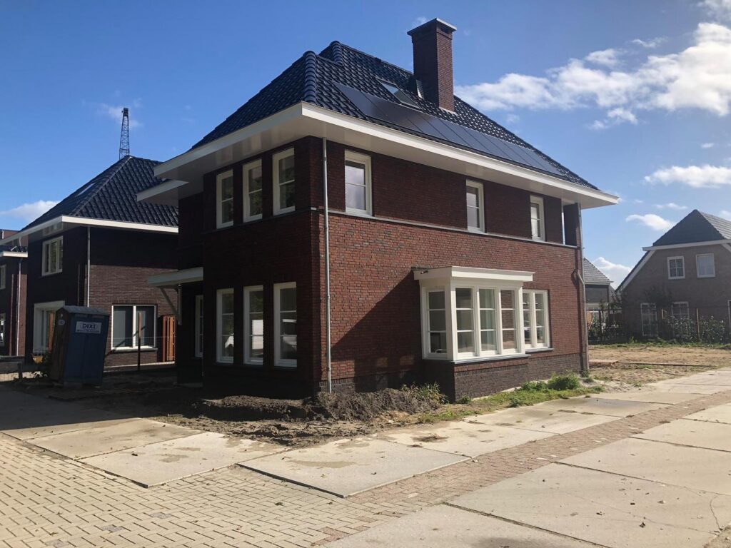 Opgeleverde vrijstaande nieuwbouwwoning in Hoofddorp door BroCo Timmerwerken